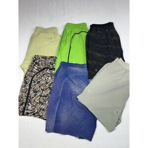 *Lot of 6* Lululemon Men’s L Size Shorts Assorted Colors Pace Breaker The Shorts
